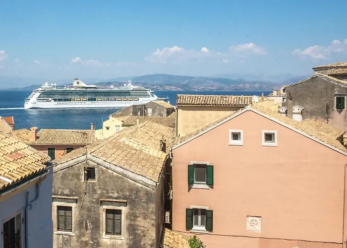 The Cambielo Crown, Corfu Greece * Corfu (city)